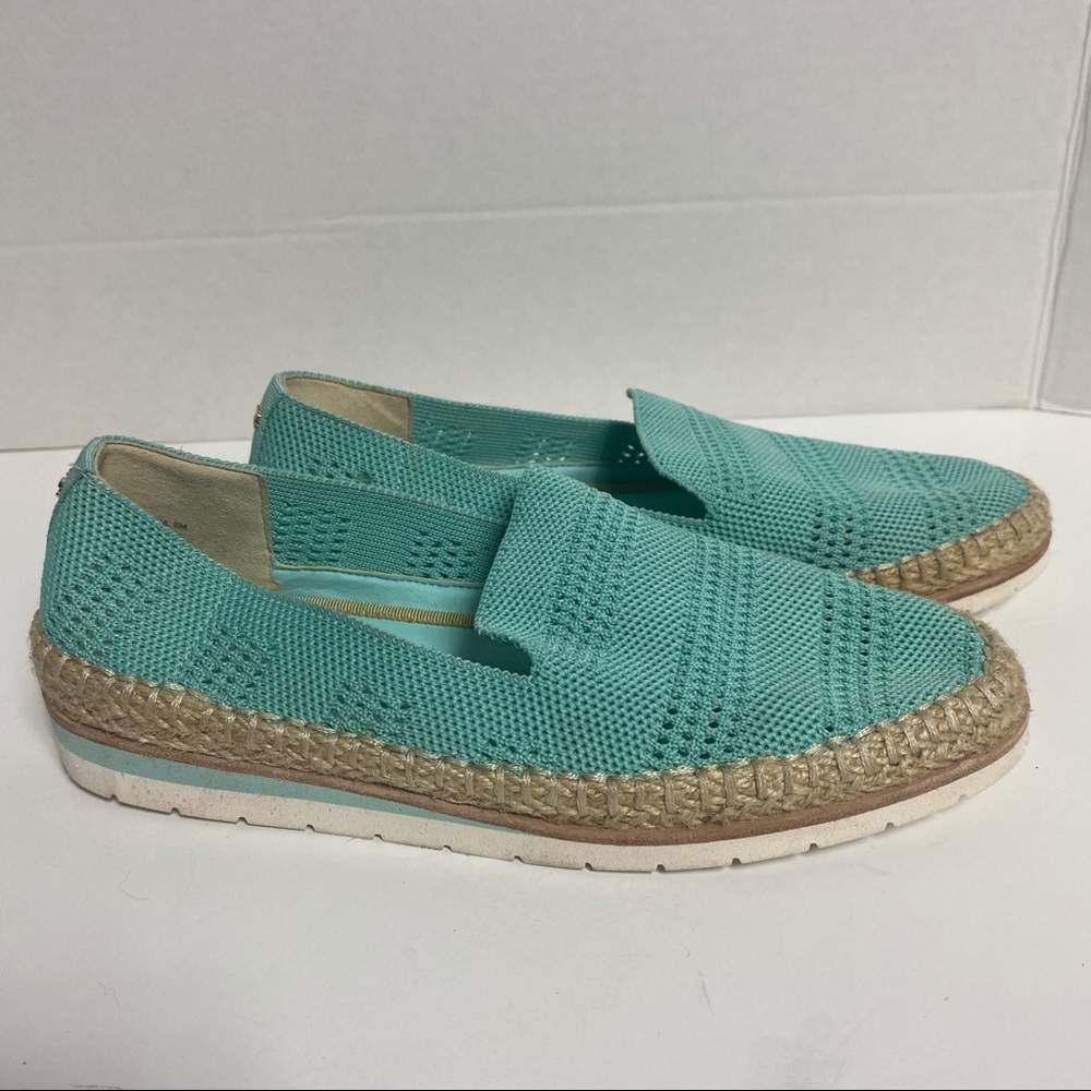 Sky Blue Espadrille Flats